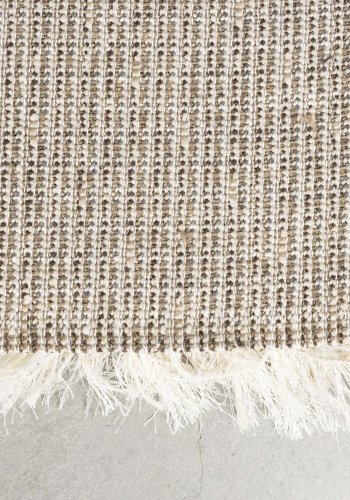 ZUIVER Krllete teppe, rektangulrt - beige HSPP/polyester/ull (160x230)