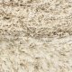 ZUIVER Krllete teppe, rektangulrt - beige HSPP/polyester/ull (200X290)