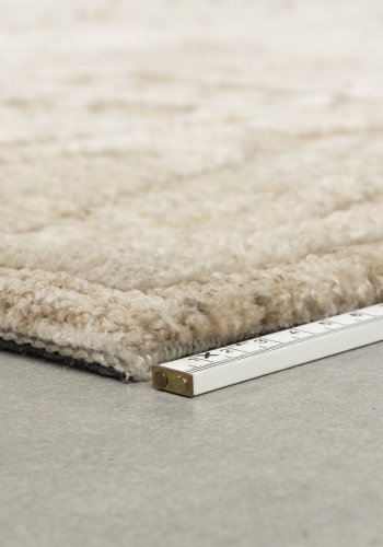 WHITE LABEL LIVING Cuzco-teppe, rektangulrt - beige polyester (160x230)