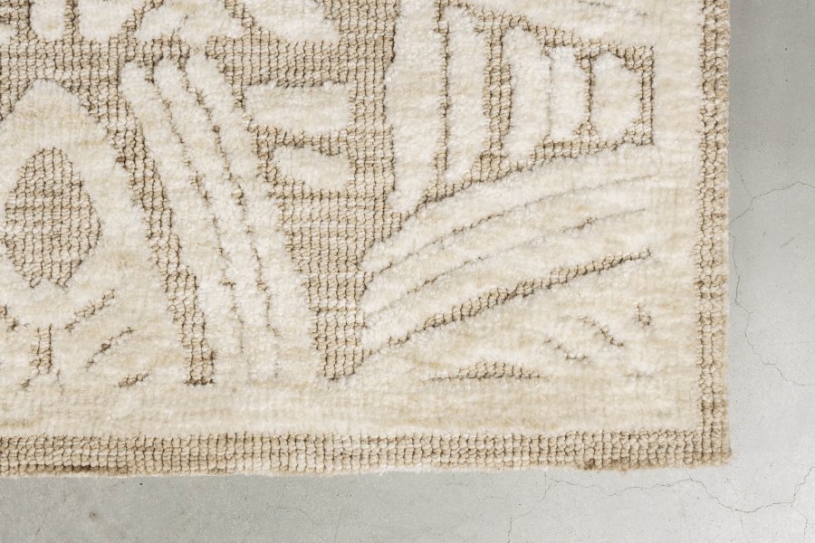 WHITE LABEL LIVING Cuzco-teppe, rektangulrt - beige polyester (160x230)