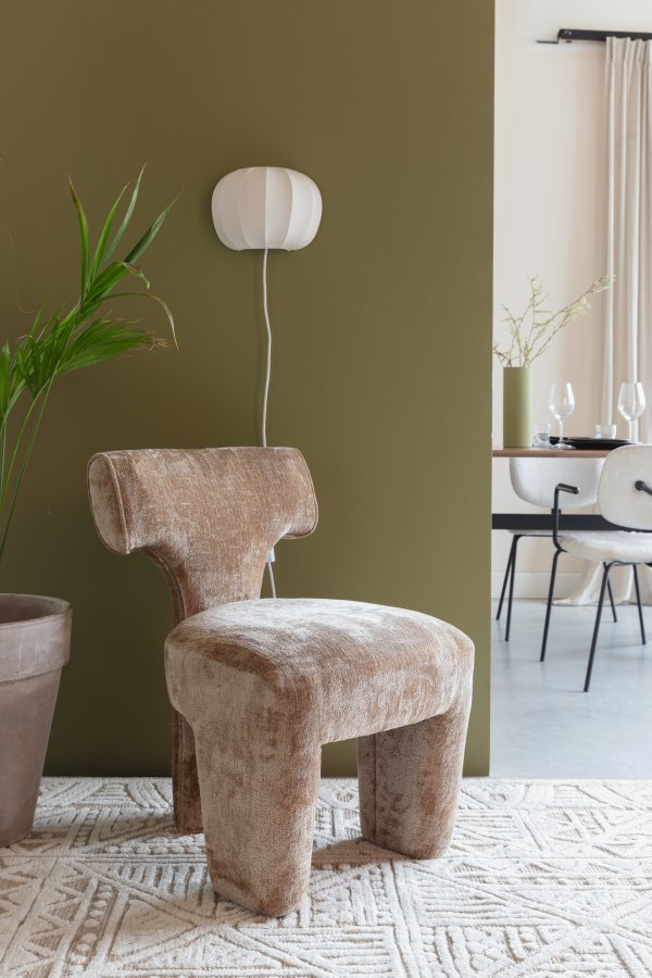 WHITE LABEL LIVING Cuzco-teppe, rektangulrt - beige polyester (160x230)