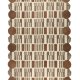WHITE LABEL LIVING Mundra-teppe, rektangulrt - beige ull (160x230)