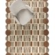 WHITE LABEL LIVING Mundra-teppe, rektangulrt - beige ull (160x230)