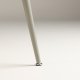 VENTURE DESIGN Plaza Esstisch, rund � beige MDF und Stahl (�120)