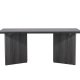 VIND COLLECTION Bassholmen spisebord, rektangulrt - svart MDF (90x180)