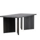VIND COLLECTION Bassholmen spisebord, rektangulrt - svart MDF (90x180)