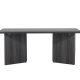 VIND COLLECTION Bassholmen spisebord, rektangulrt - svart MDF (90x180)