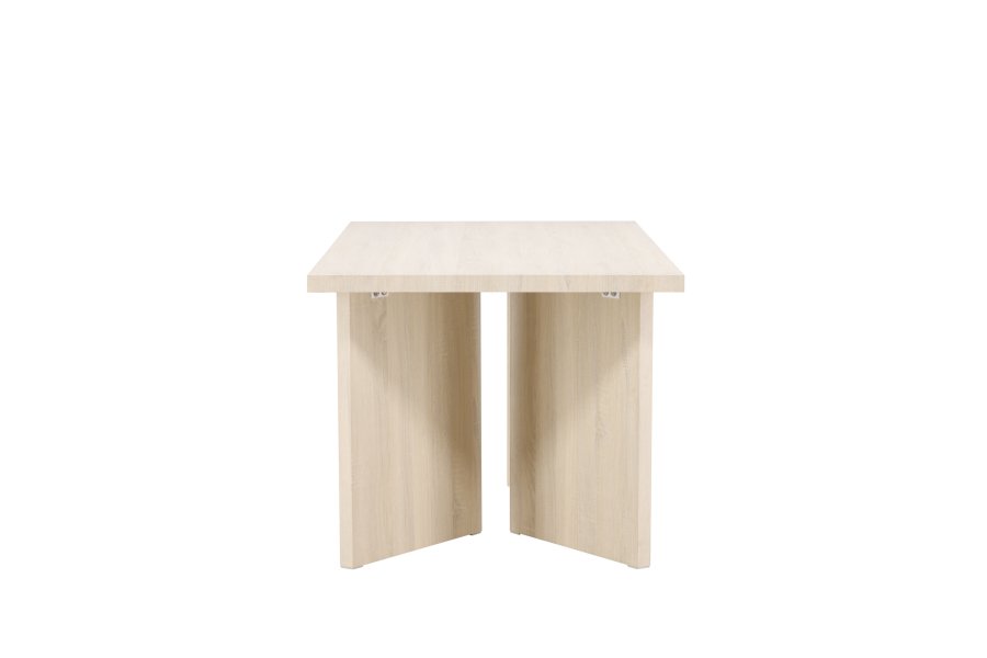 VIND COLLECTION Bassholmen spisebord, rektangulrt - hvitkalket MDF (90x180)