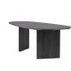 VENTURE DESIGN Grönvik Esstisch – schwarzes MDF (220x100)