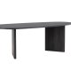 VENTURE DESIGN Grönvik Esstisch – schwarzes MDF (220x100)