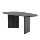 VENTURE DESIGN Grönvik Esstisch – schwarzes MDF (220x100)