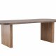 VINN KOLLEKSJON Eleonora spisebord, kologisk - brun marmorlook MDF (100x230)