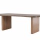 VINN KOLLEKSJON Eleonora spisebord, kologisk - brun marmorlook MDF (100x230)