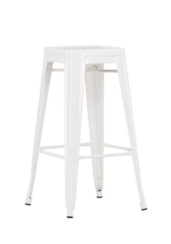 VENTURE DESIGN Tempe barstol, m. fotsttte - beige stl