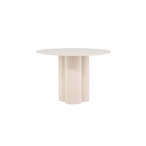 VENTURE DESIGN Olivia spisebord, rund - beige MDF (110)