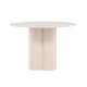 VENTURE DESIGN Olivia spisebord, rundt - beige MDF (110)