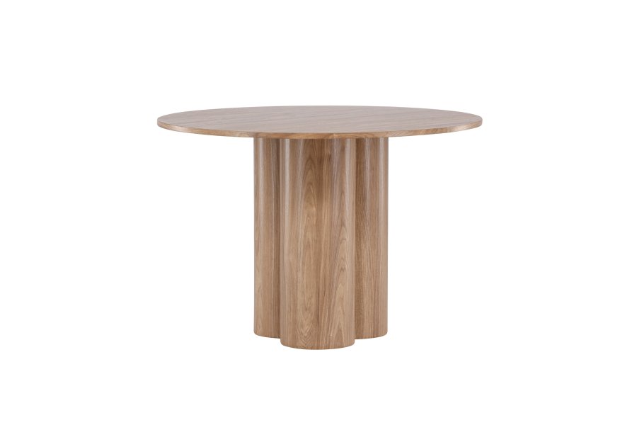 VENTURE DESIGN Olivia spisebord, rundt - brun MDF (110)