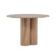 VENTURE DESIGN Olivia spisebord, rundt - brun MDF (110)