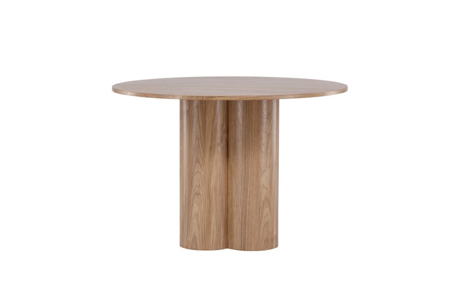 VENTURE DESIGN Olivia spisebord, rundt - brun MDF (110)