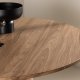 VENTURE DESIGN Olivia spisebord, rundt - brun MDF (110)