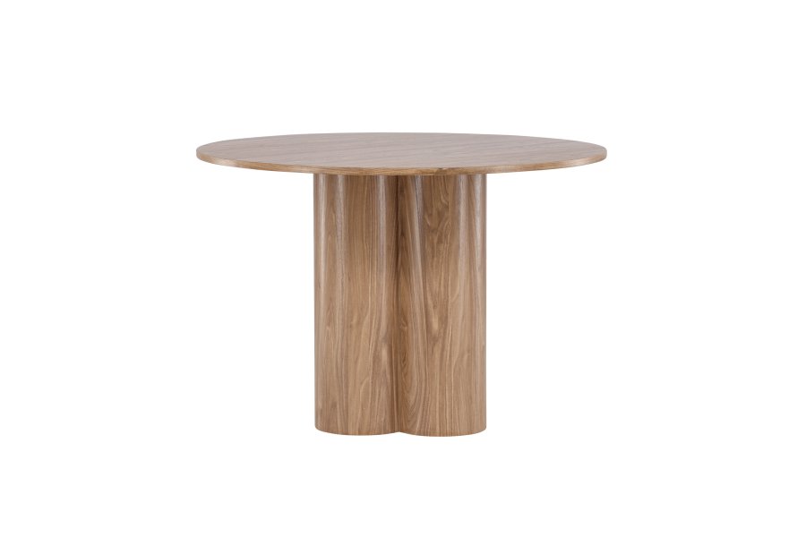 VENTURE DESIGN Olivia spisebord, rundt - brun MDF (110)