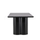 VENTURE DESIGN Olivia spisebord, rektangulrt - svart 3D papir MDF (100x210)