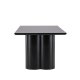 VENTURE DESIGN Olivia spisebord, rektangulrt - svart 3D papir MDF (100x210)