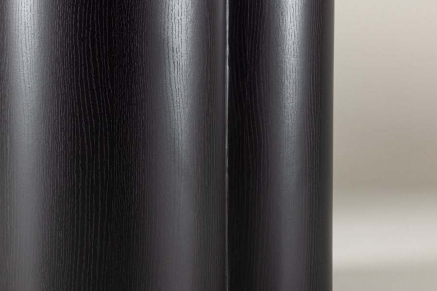 VENTURE DESIGN Olivia spisebord, rektangulrt - svart 3D papir MDF (100x210)