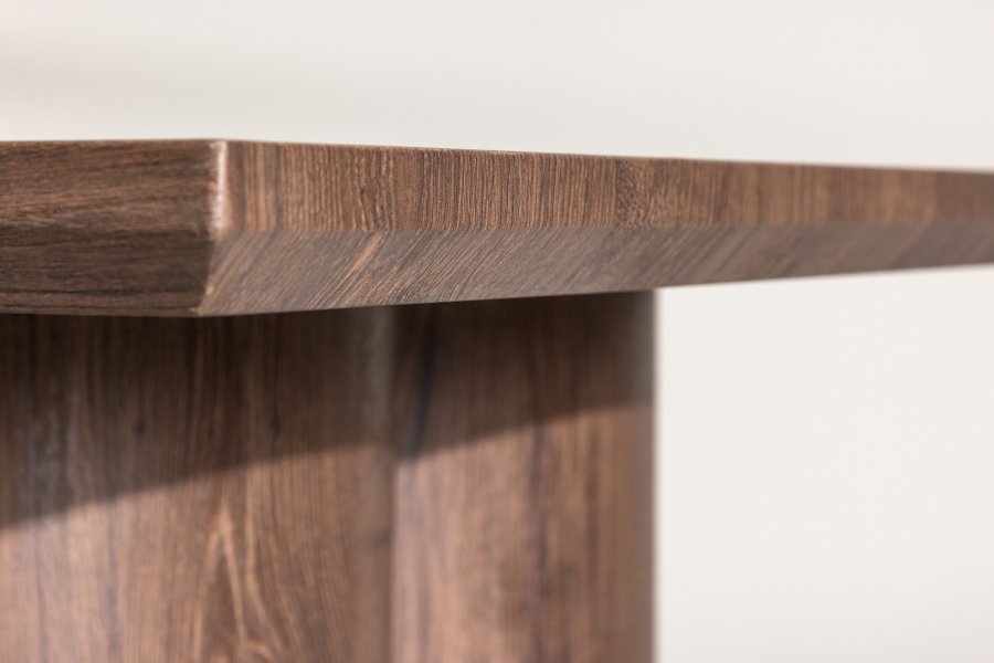 VENTURE DESIGN Olivia spisebord, rektangulrt - mocca MDF (100x210)