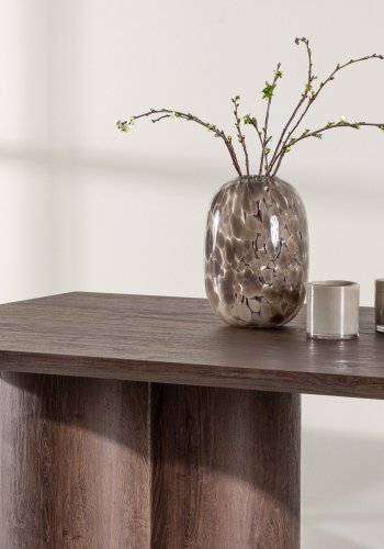 VENTURE DESIGN Olivia spisebord, rektangulrt - mocca MDF (100x210)
