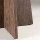 VENTURE DESIGN Bootcut spisebord, rundt - mocca MDF (110)