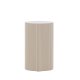 VENTURE DESIGN Lenox sidebord, rund - beige MDF (30,5)