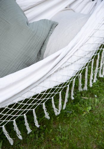 VENTURE DESIGN Banate hengekye - hvitt stoff