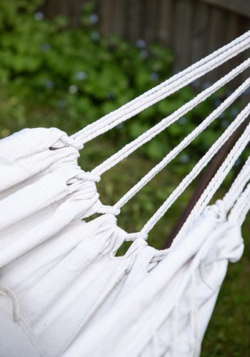 VENTURE DESIGN Banate hengekye - hvitt stoff