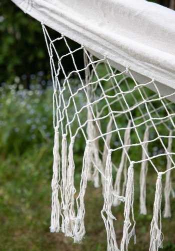 VENTURE DESIGN Banate hengekye - hvitt stoff