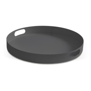 Dia bakke, m. hndtag, rund - antracitgr aluminium (45,5)