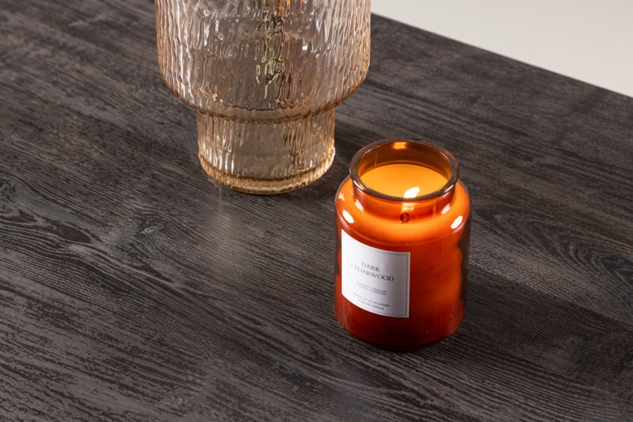 VENTURE DESIGN Plankton salongbord, rektangulrt - svart MDF og stl (110x60)