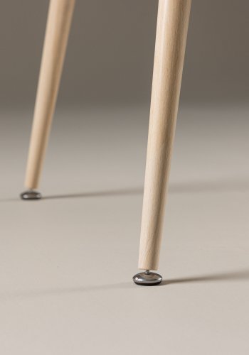 VENTURE DESIGN Plaza salongbord, rektangulrt - hvitkalket MDF og stl (70x120)