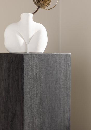 VIND COLLECTION Ramsvik sidebord, firkantet - svart MDF (23x23)