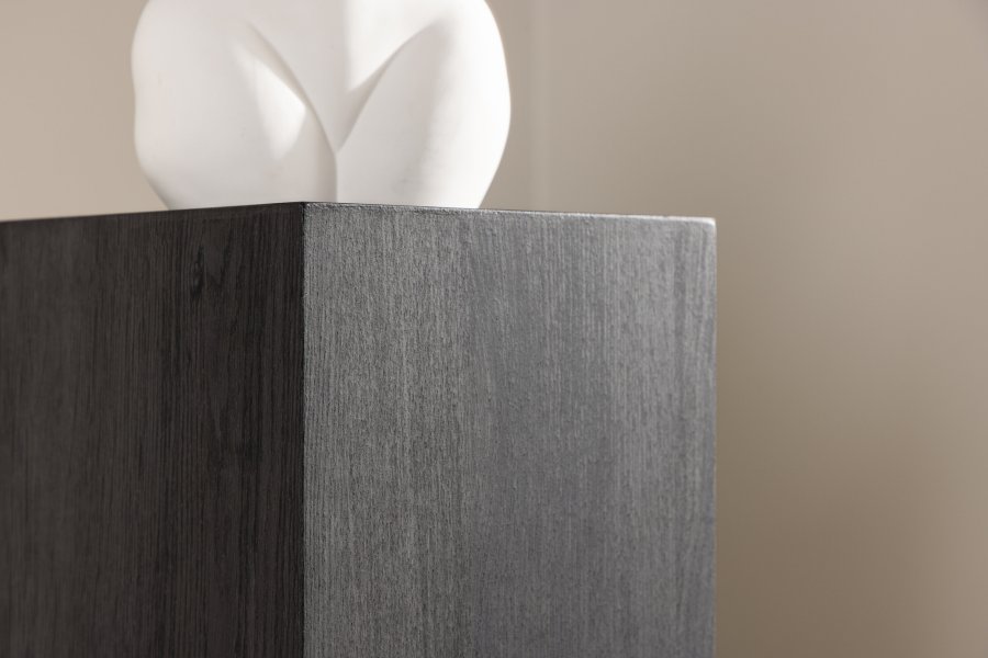 VIND COLLECTION Ramsvik sidebord, firkantet - svart MDF (23x23)