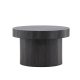 VENTURE DESIGN Malung salongbord, rundt - svart MDF (80)