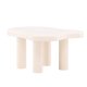 VENTURE DESIGN Strömstad salongbord, kologisk - hvit MDF (71x100)