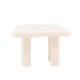 VENTURE DESIGN Strömstad salongbord, kologisk - hvit MDF (71x100)