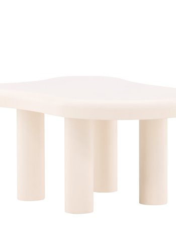 VENTURE DESIGN Strömstad salongbord, kologisk - hvit MDF (71x100)