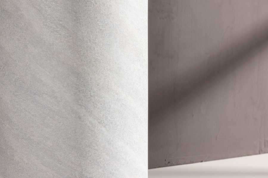 VENTURE DESIGN York sidebord, rundt - gr betonglook MDF (30)