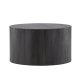 VENTURE DESIGN York salongbord, rundt - svart MDF - (80)