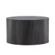 VENTURE DESIGN York salongbord, rundt - svart MDF - (80)