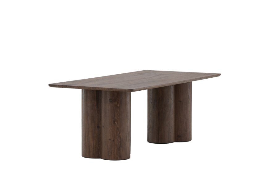 VENTURE DESIGN Olivia salongbord, rektangulrt - mocca 3D papir MDF (60x120)