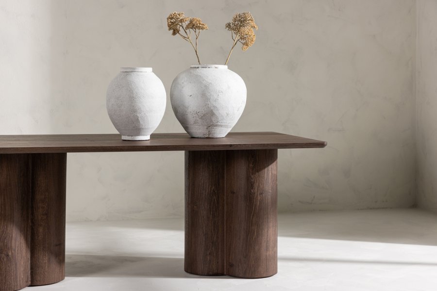 VENTURE DESIGN Olivia salongbord, rektangulrt - mocca 3D papir MDF (60x120)