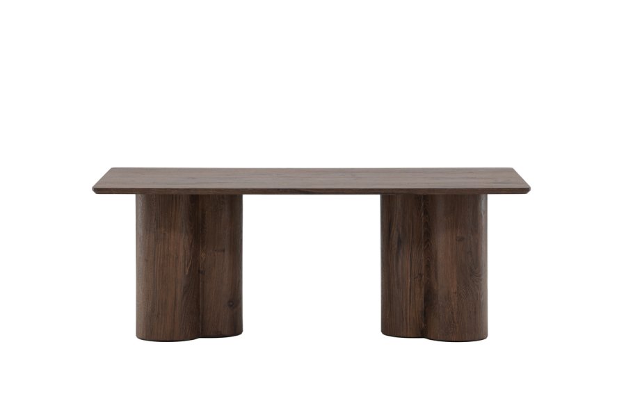 VENTURE DESIGN Olivia salongbord, rektangulrt - mocca 3D papir MDF (60x120)